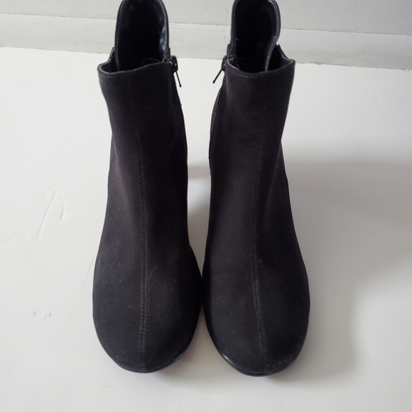 NEW Aerosole Black Ankle Boots Size 10 - Picture 3 of 4